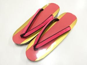 未使用品　桐下駄(24センチ)